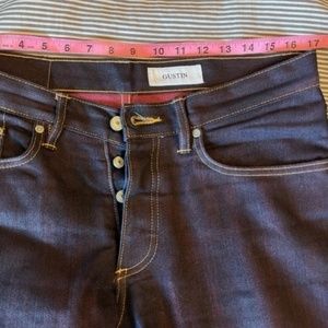Gustin Selvedge Jeans Denim 33 Slim